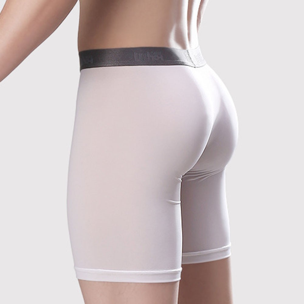 Compression Shorts Athletes - Mens Long Underwear U Convex Pouch