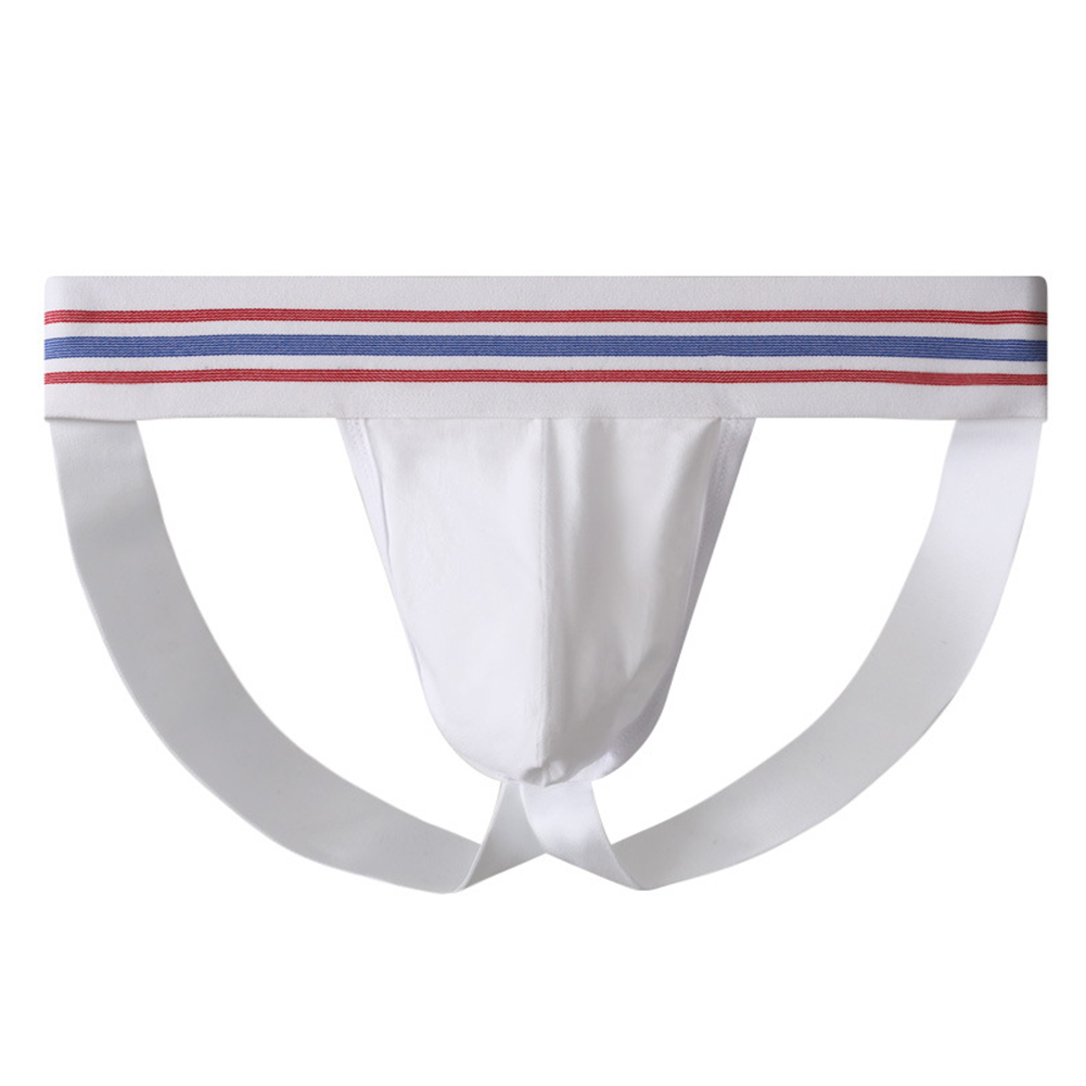 Jockstrap Athletic - 1pc Men Breathable Cotton Thong Convex
