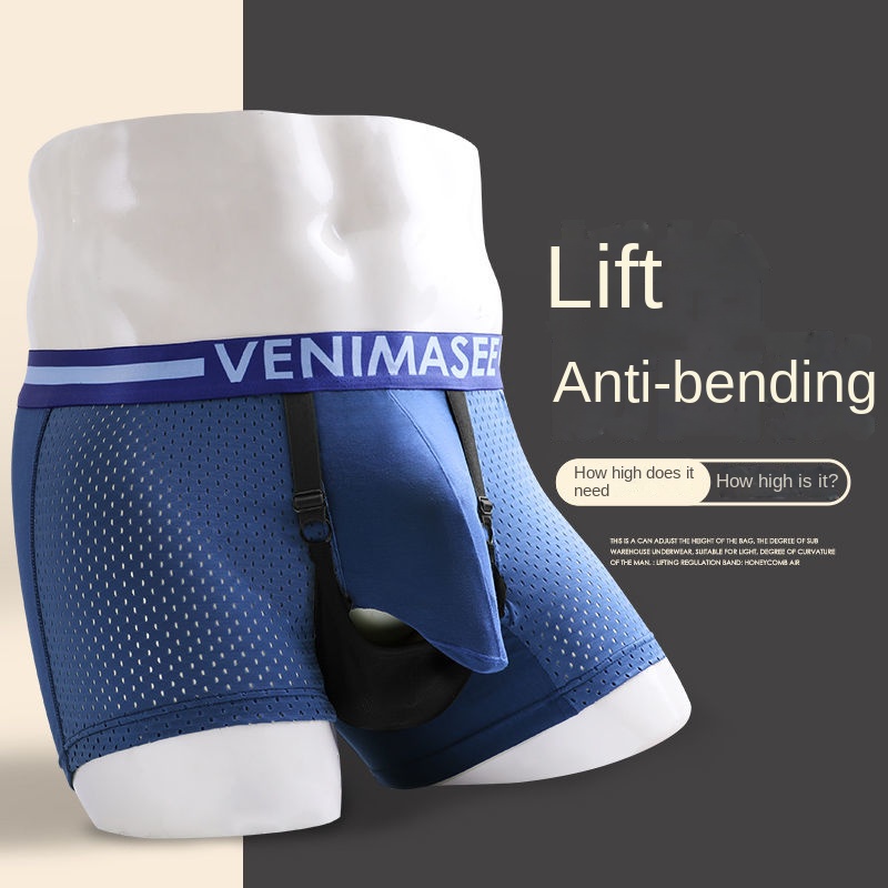 Pouch Boxer Pouch - Men's Mesh Breathable Separation Penis Pouch