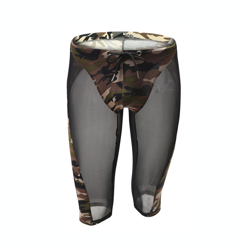 Mesh Sport Boxer - Mesh Boxers Camouflage Men Underwear Elastic