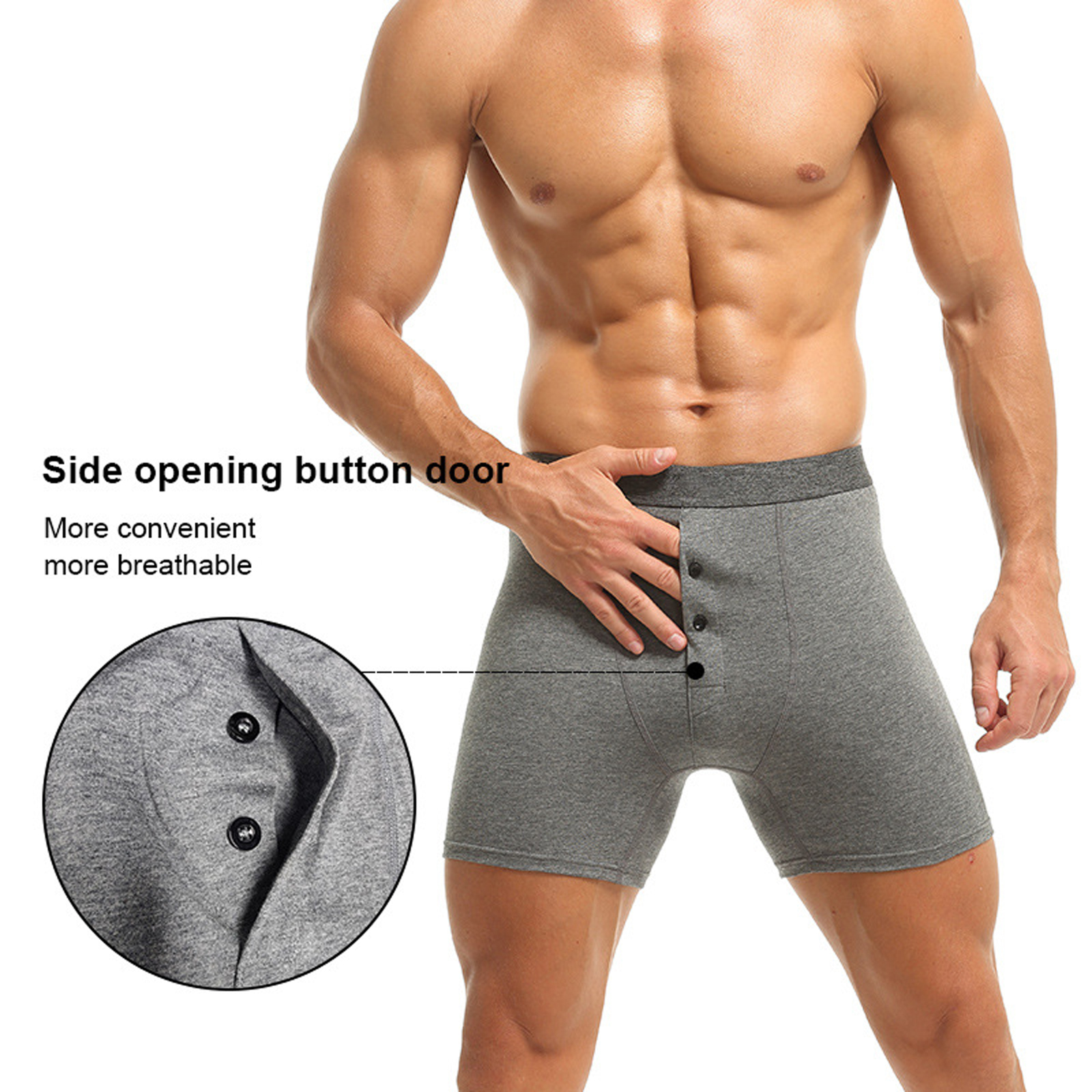 Boxer Brief Pack Cotton - Men Underwear Panties Fabric Comfortable Undies