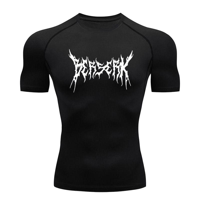 Base Layer Top - Gym Workout Rash Guard for Men
