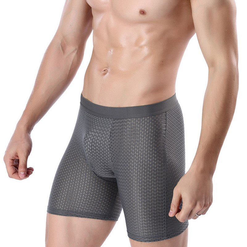 Multi Pack Underwear - 4 pack Mens shorts Ice Silk