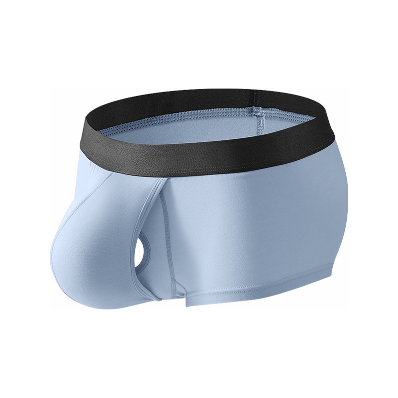 Bamboo Fiber Trunk - Men Bamboo Fiber Boxer Briefs Breathable