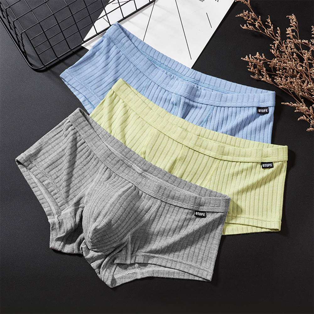 Pouch Boxer Pouch - Sexy Mens Seamless Boxer Trunks Elastic