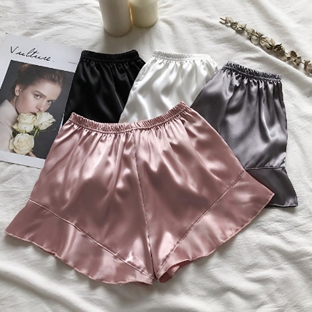 Boxer Brief Pack Cotton - Satin Shorts Women Underwear Safety Short
