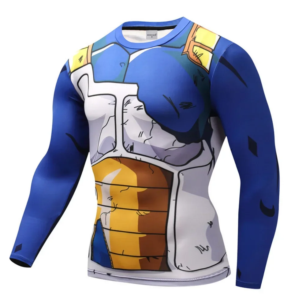 Compression Long Pant - Goku Men Skinny Legging Compression Tights
