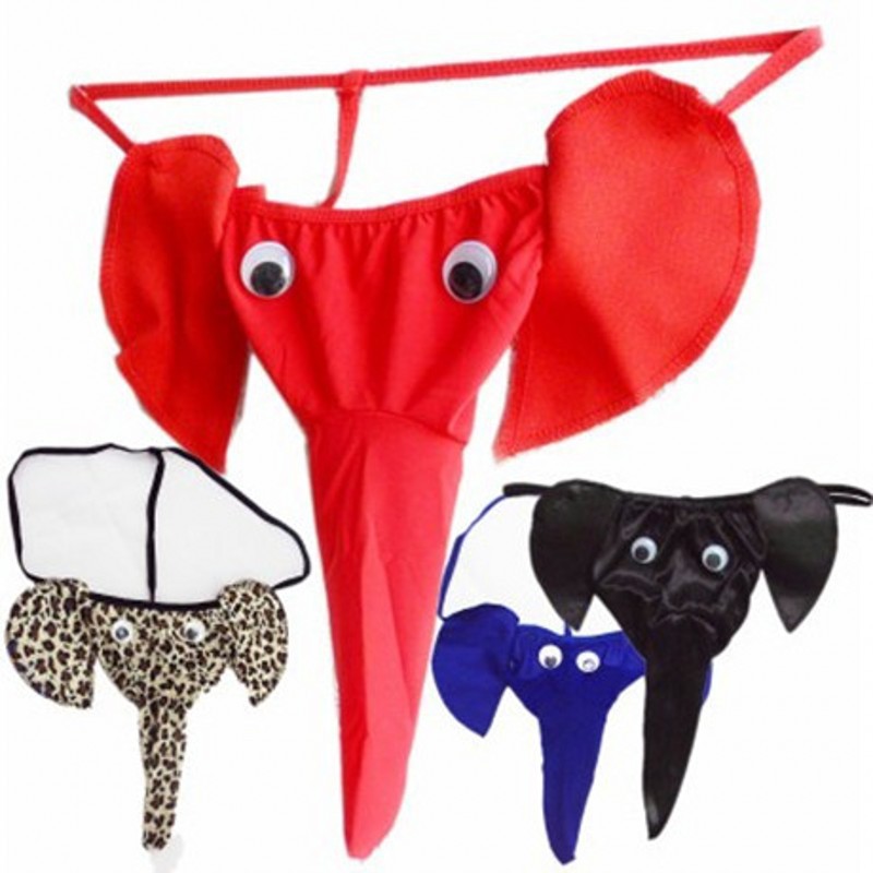Trunk Breathable Men - Men's Sexy Elephant Thong Underwear Cartoon