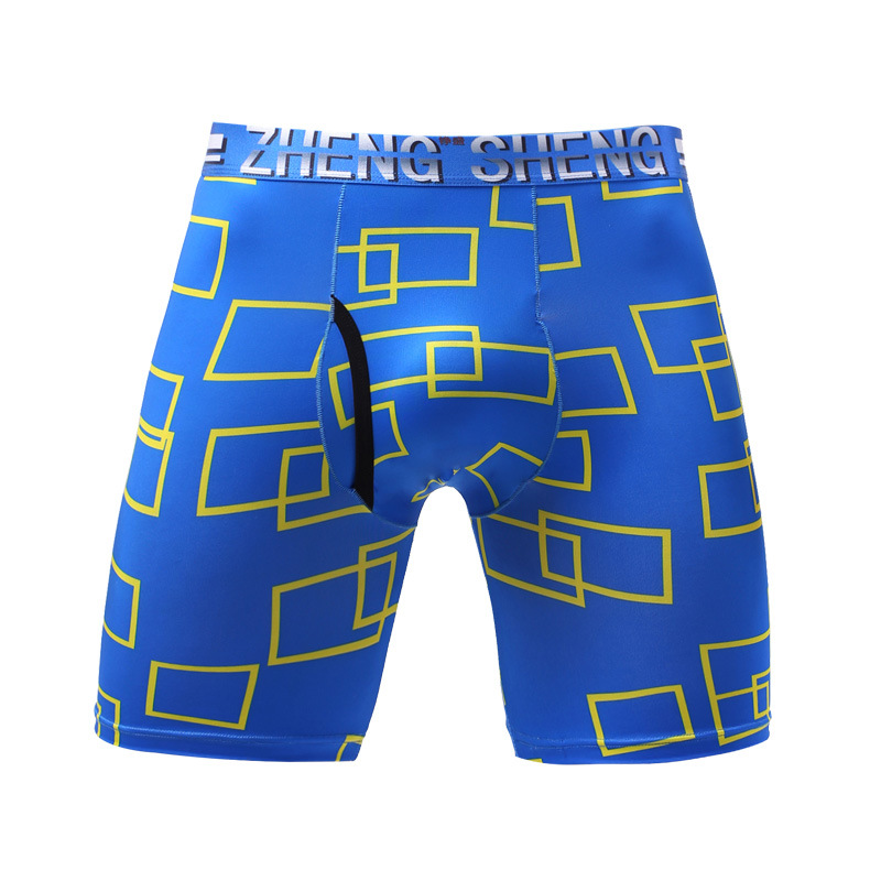 Long Leg Trunk Men - Mens Underwear Boxers Shorts Homme Ice