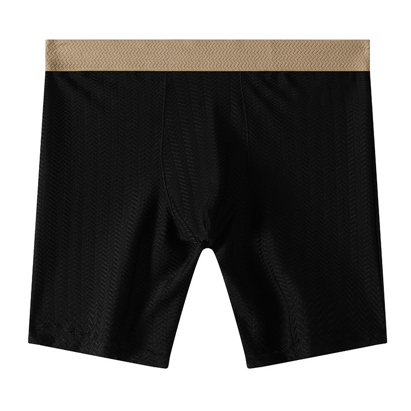 Mens Boxer Shorts Homme Nylon  - огляд і ціна Long Leg Trunk Men