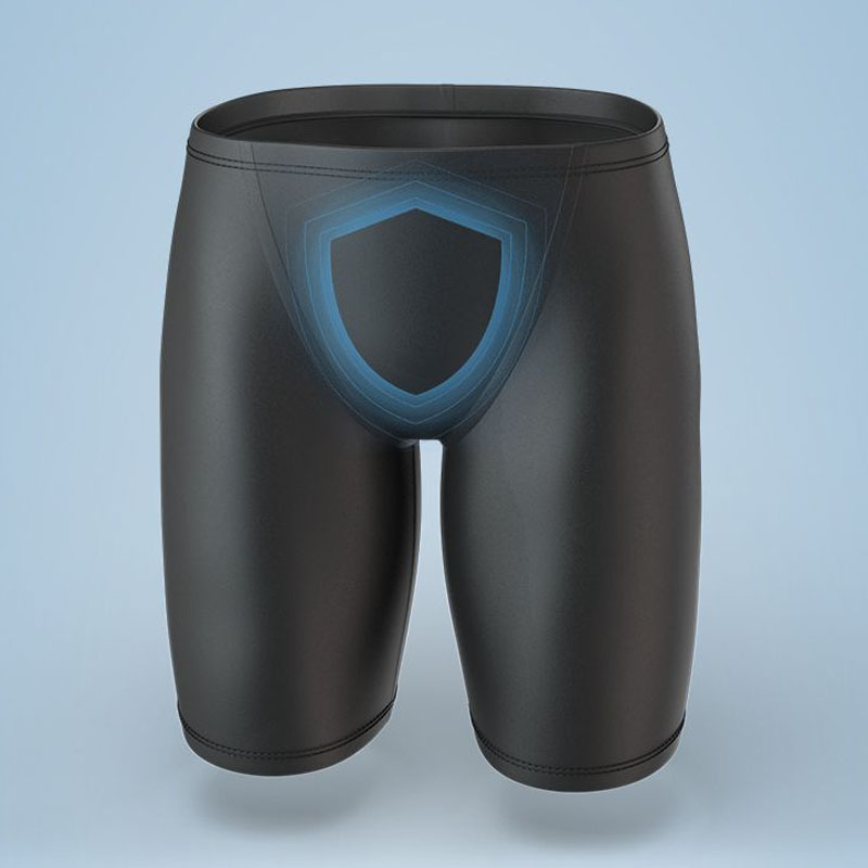 Men Boxers Shorts Silicone PU  - огляд і ціна Pouch Boxer Pouch