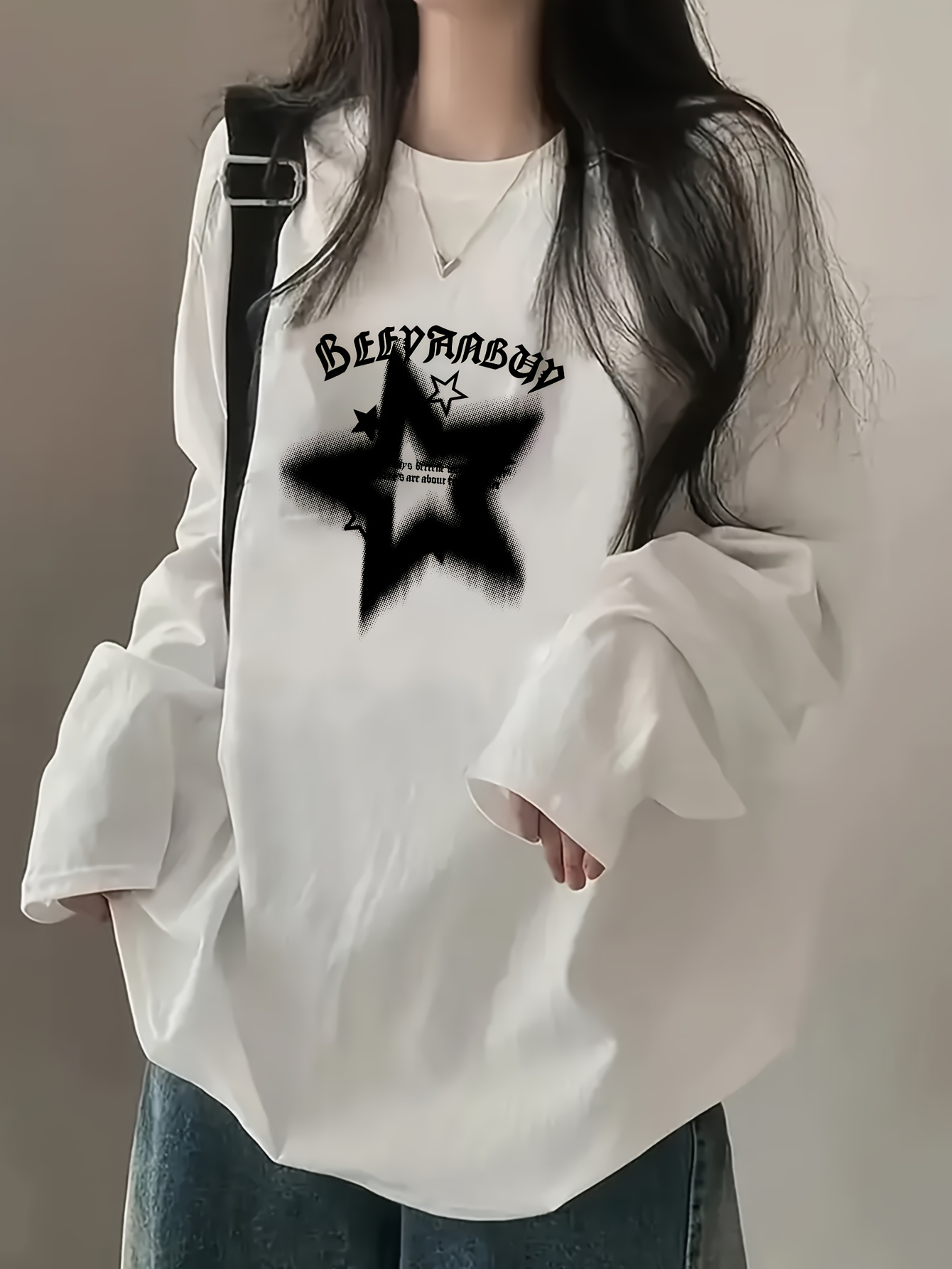 Korean Style Long Sleeve T-Shi - огляд і ціна Base Layer Top