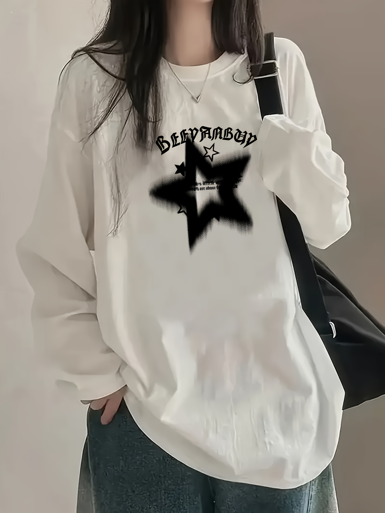 Korean Style Long Sleeve T-Shi - огляд і ціна Base Layer Top