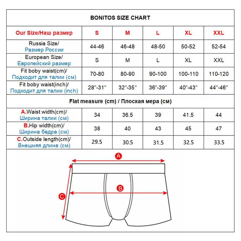 6pcs White Men Panties Cotton  - огляд і ціна Boxer Brief Pack Cotton