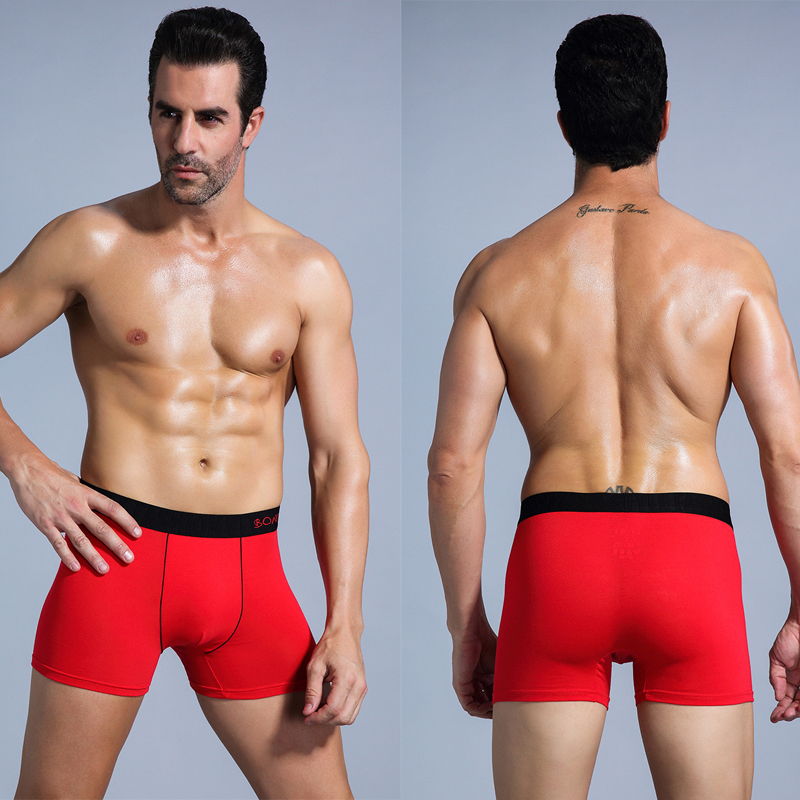 6pcs White Men Panties Cotton  - огляд і ціна Boxer Brief Pack Cotton