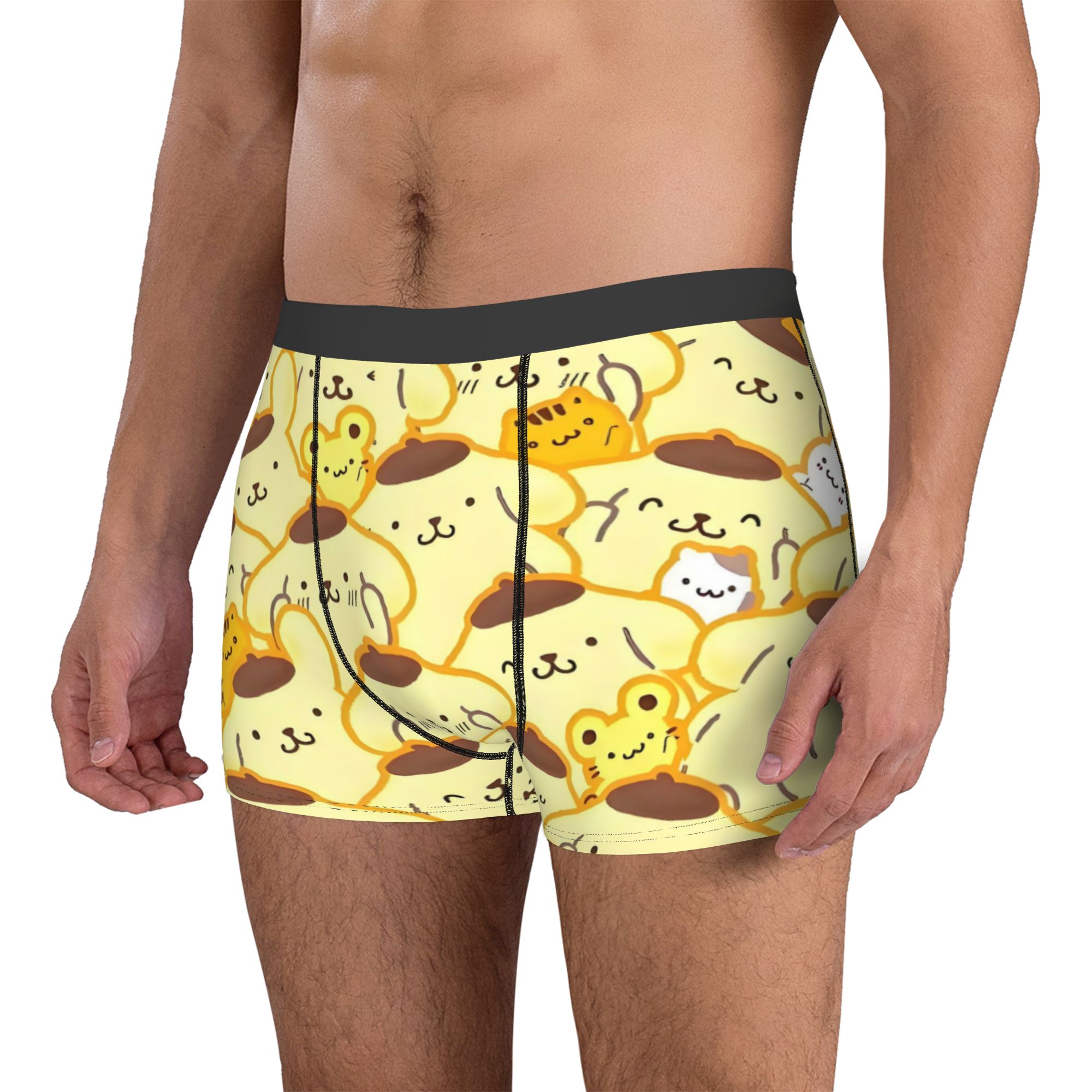 Cartoon Pompompurin Underwear  - огляд і ціна Boxer Shorts Modal