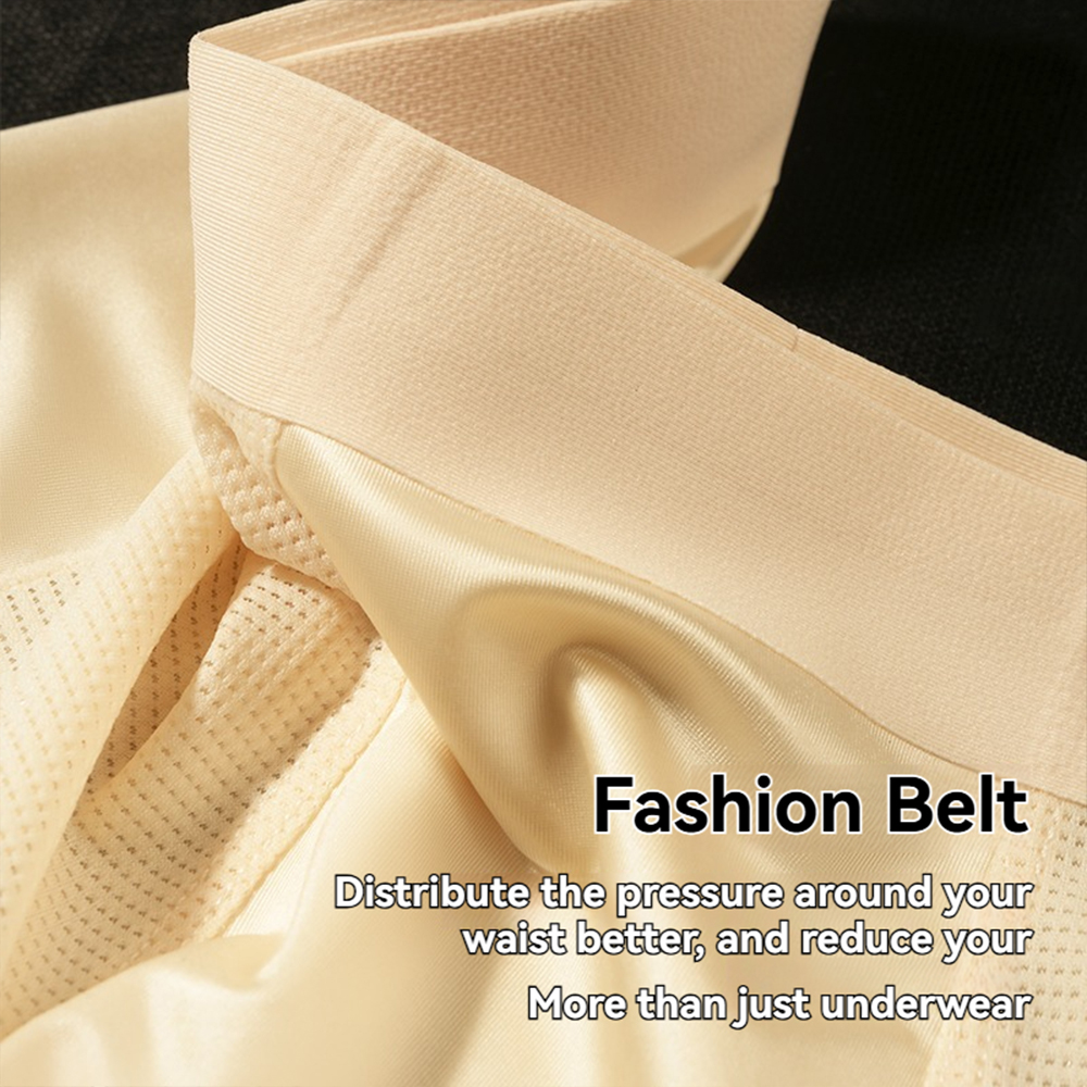 3PCS/Pack L-4XL Luxury Satin-l - огляд і ціна Multi Pack Underwear