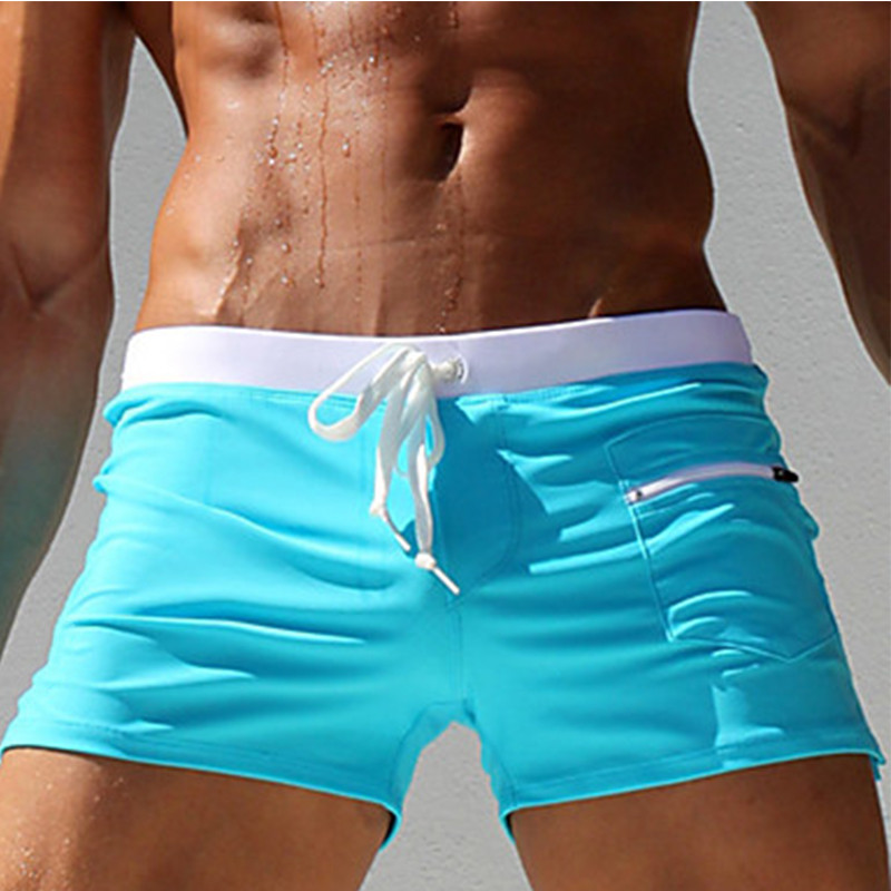 New Plus Size Mens Swim Pants  - огляд і ціна Trunk Breathable Men