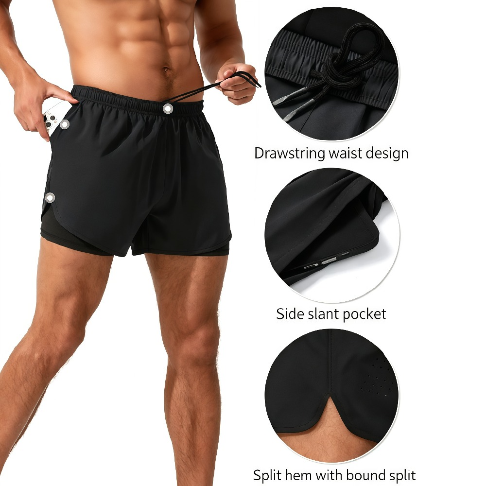 1Pcs Men Athletic Running Shor - огляд і ціна Compression Shorts Athletes