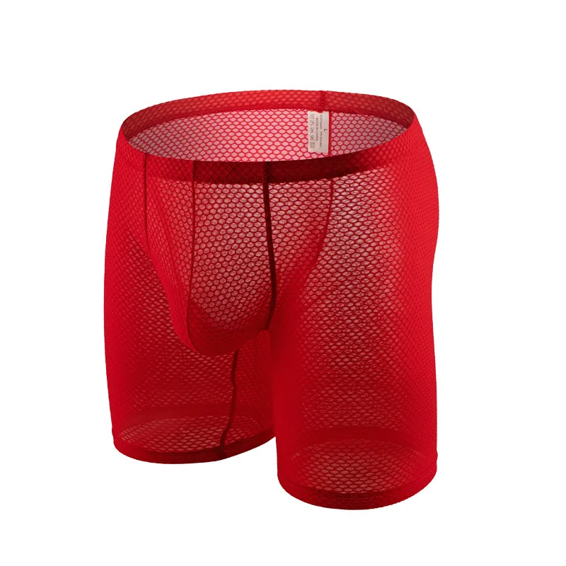 Men's Underwear Gays See Throu - огляд і ціна Long Leg Trunk Men