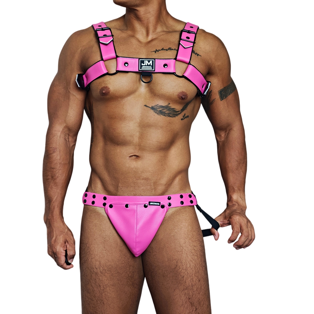 JOCKMAIL Men Harness Shoulder  - огляд і ціна Jockstrap Athletic