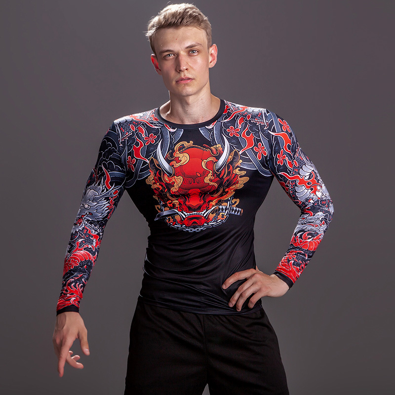 2/3PCS Men Jiu jitsu Tracksuit - огляд і ціна Compression Long Pant