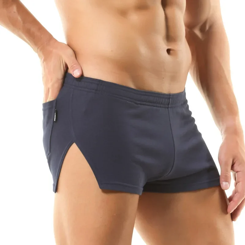 Men's Casual Shorts Solid Colo - огляд і ціна Trunk Breathable Men