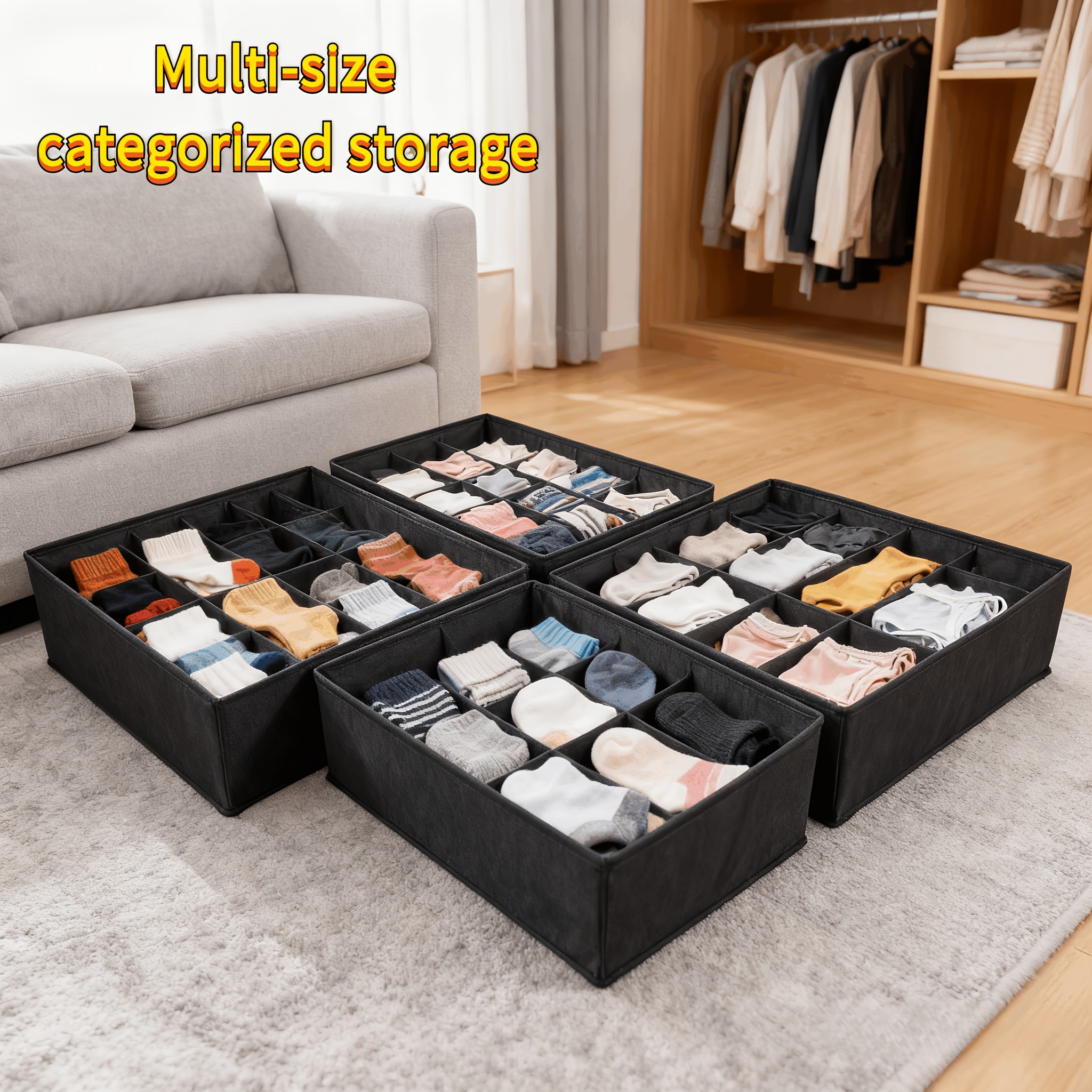 4-Pack Underwear & Bra Organiz - огляд і ціна Multi Pack Underwear