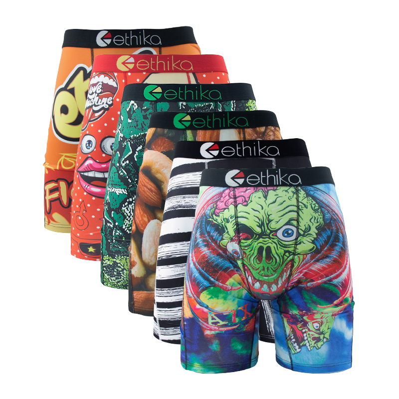 ETHIKA 6Pcs Men Underwear Boxe - огляд і ціна Boxer Shorts Modal