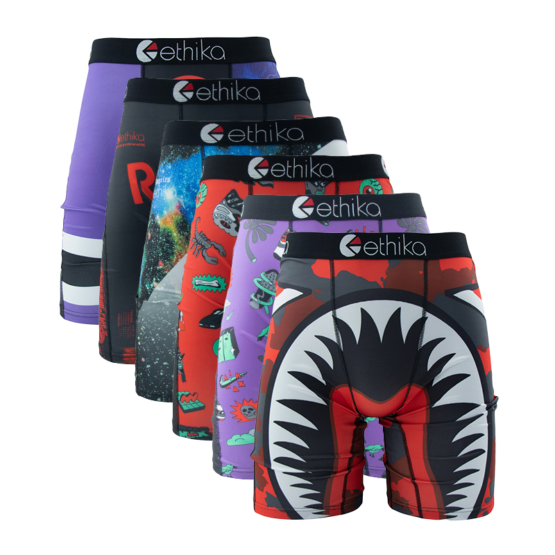 ETHIKA 6Pcs Men Underwear Boxe - огляд і ціна Boxer Shorts Modal