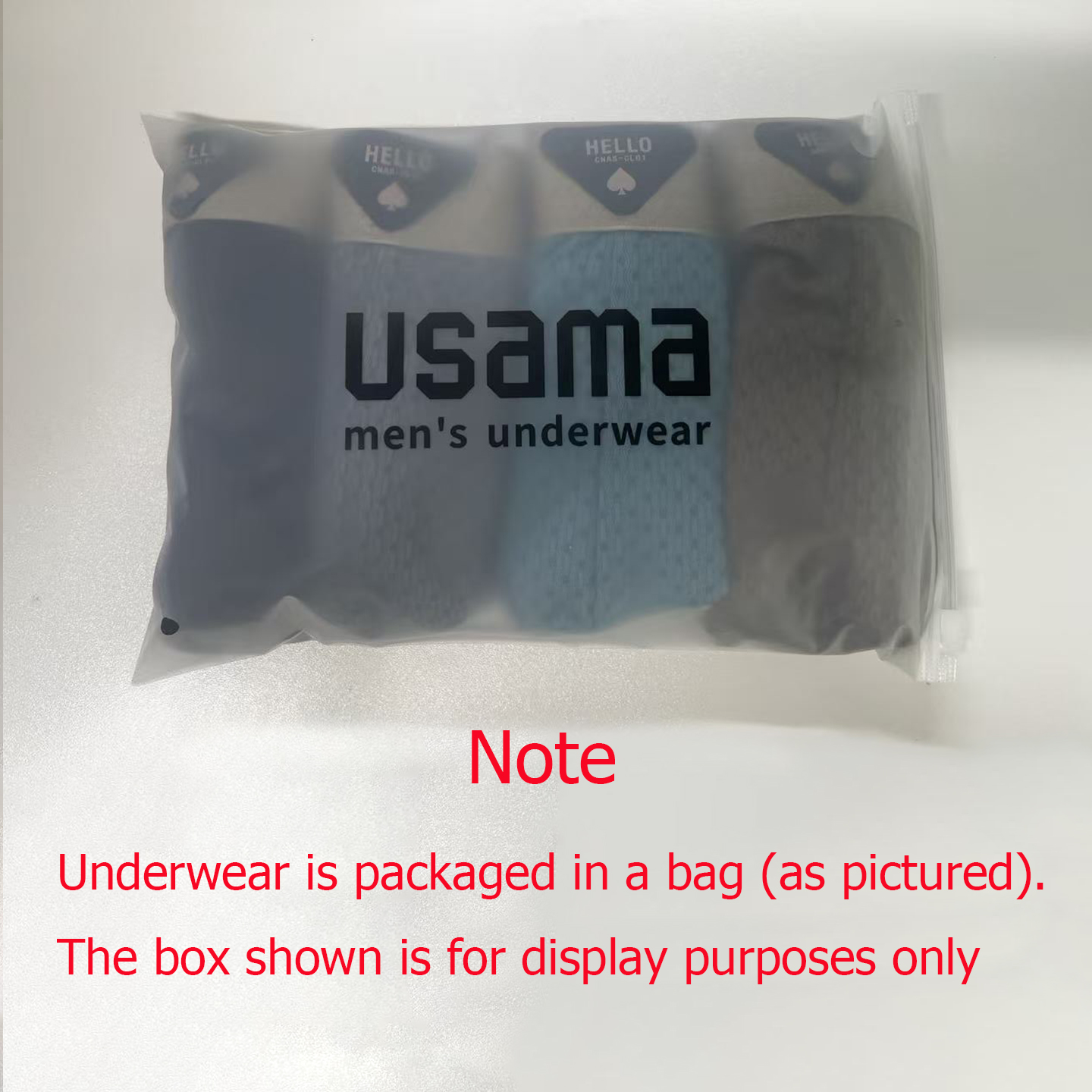 4pcs Men's Boxer Shorts Ice Si - огляд і ціна Multi Pack Underwear