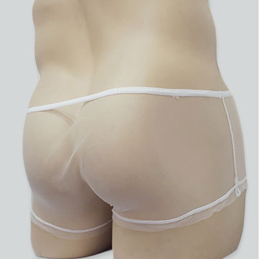 Male Boxer Men Briefs Sheer un - огляд і ціна Trunk Breathable Men