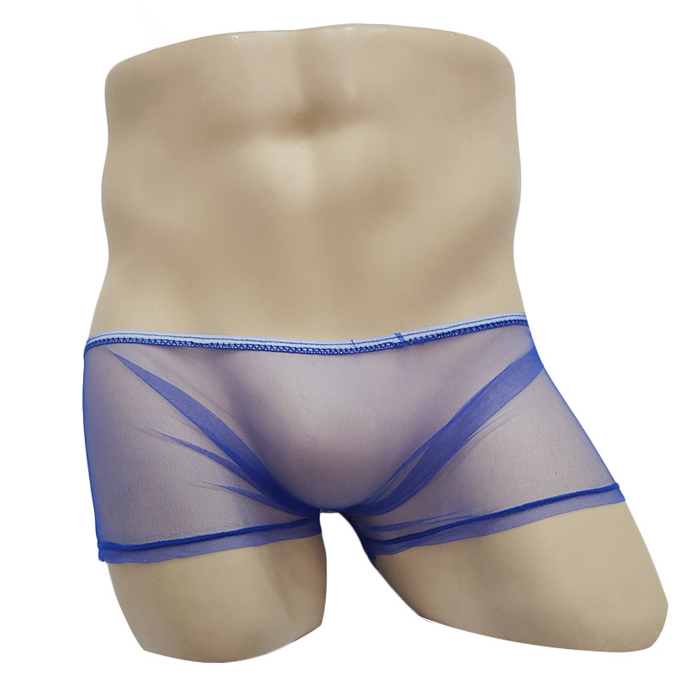 Male Boxer Men Briefs Sheer un - огляд і ціна Trunk Breathable Men