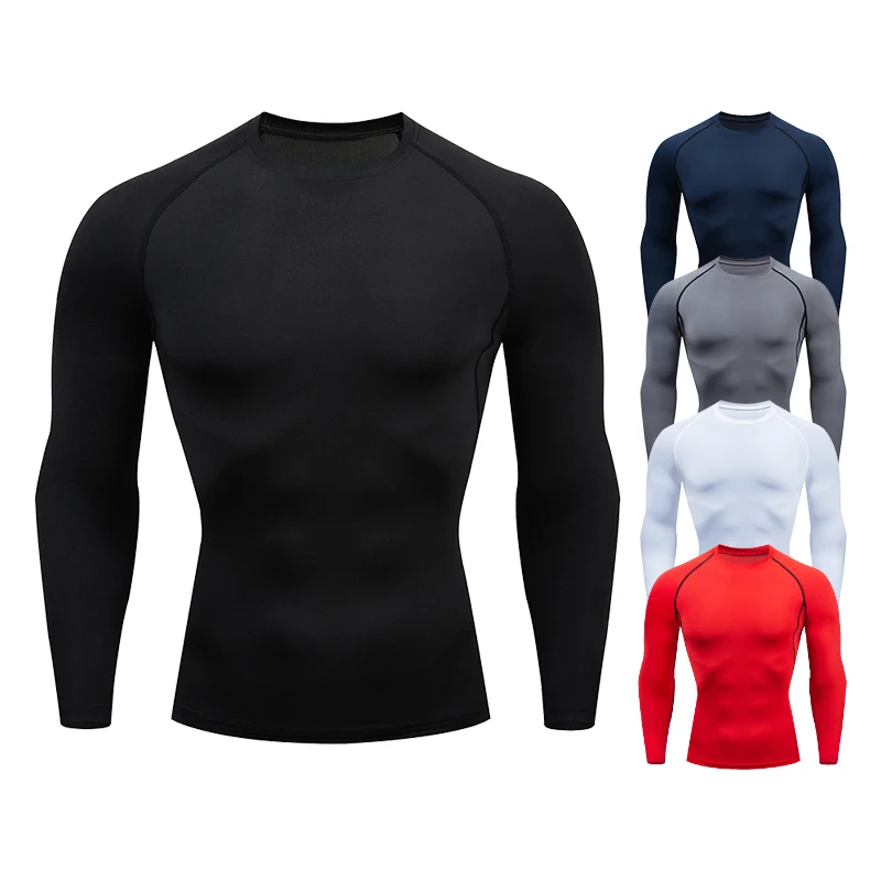 Mens Sport Top for Fitness T-s - огляд і ціна T Shirt Tight Fit