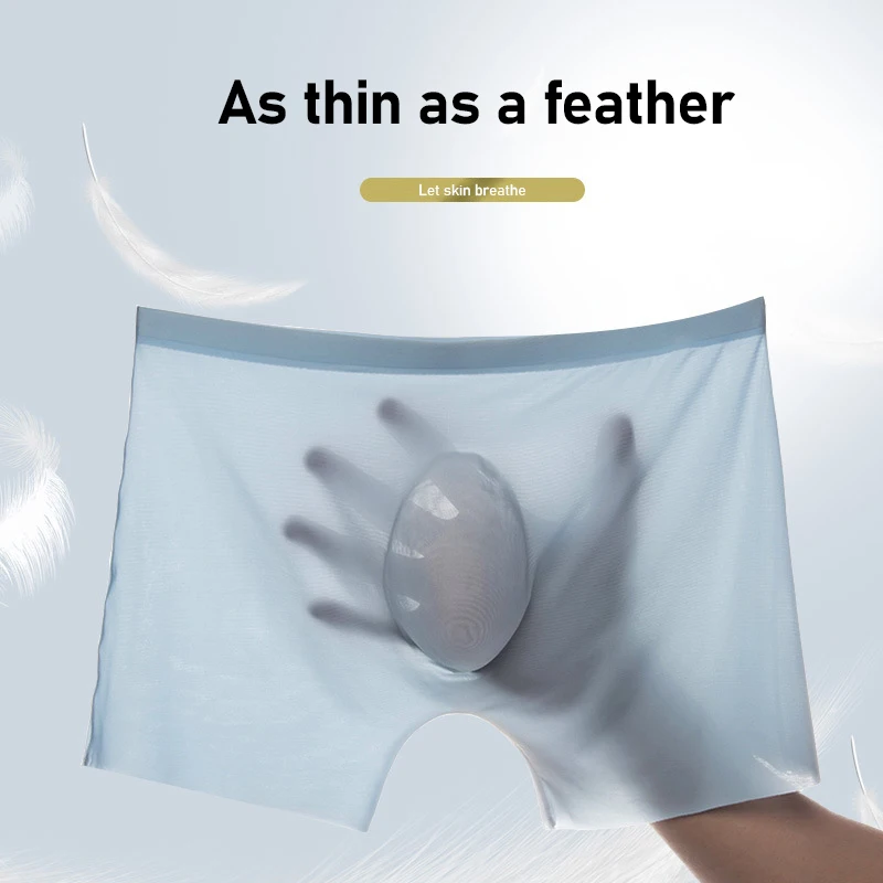 10 Pcs/Lot Men's Summer Ice Si - огляд і ціна Boxer Shorts Modal