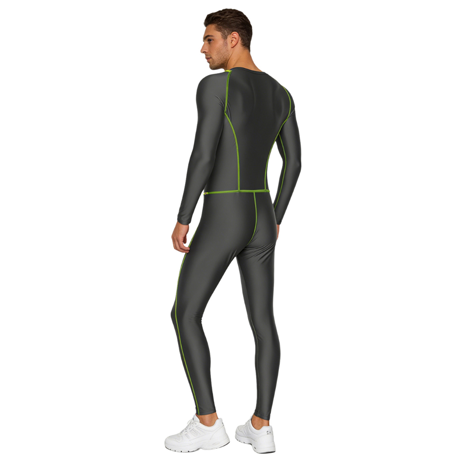 Swimwear Mens Swimsuit Glossy  - огляд і ціна Compression Long Pant