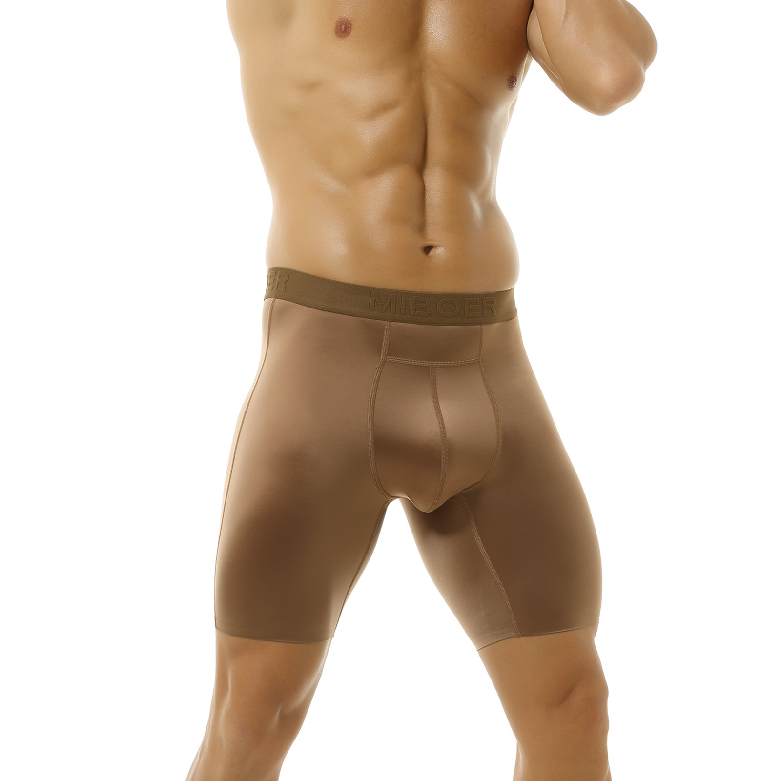 Men's Satin Shorts Sports Mid- - огляд і ціна Pouch Boxer Pouch