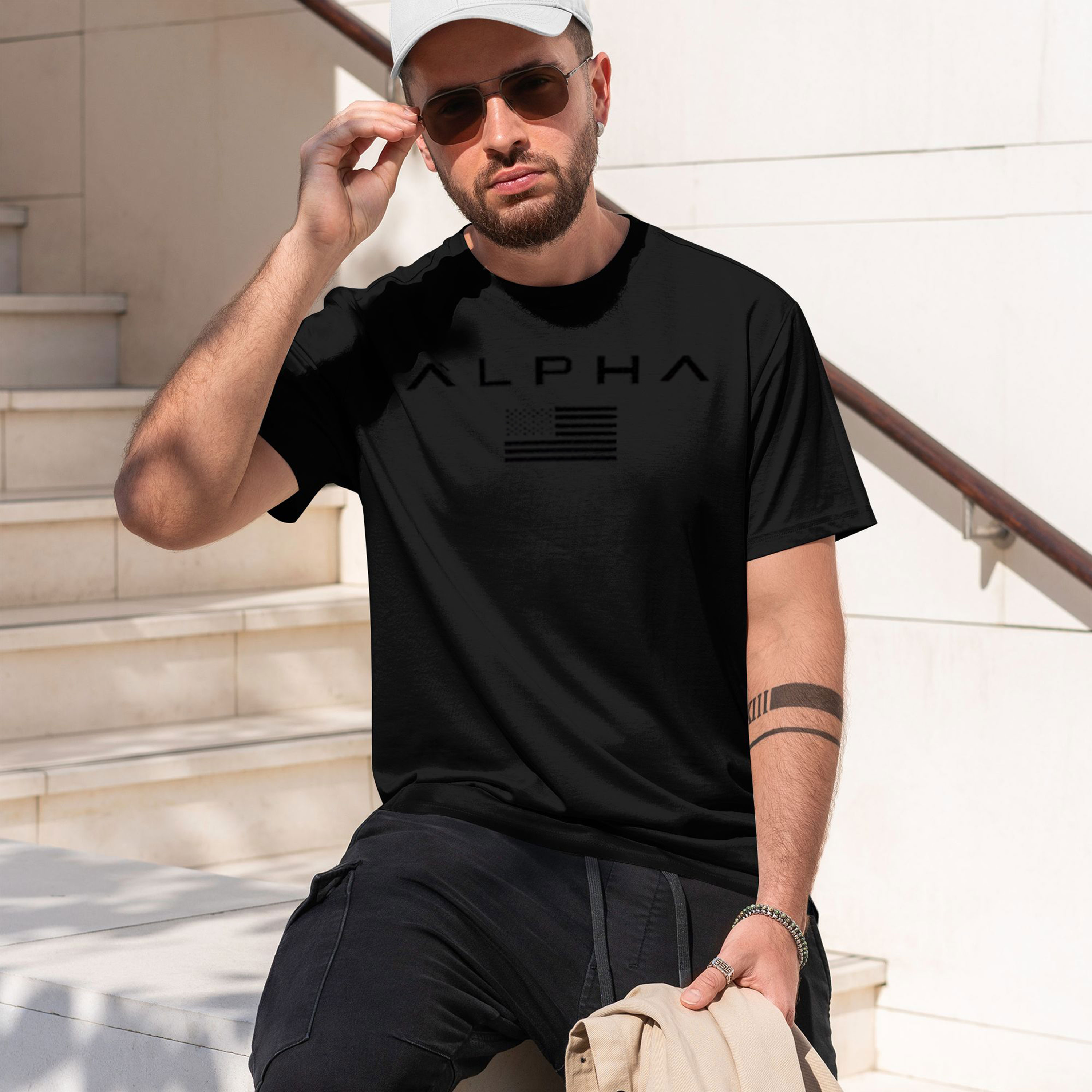 Men's Printed Round-ne Fitness - огляд і ціна Undershirt Crew Neck