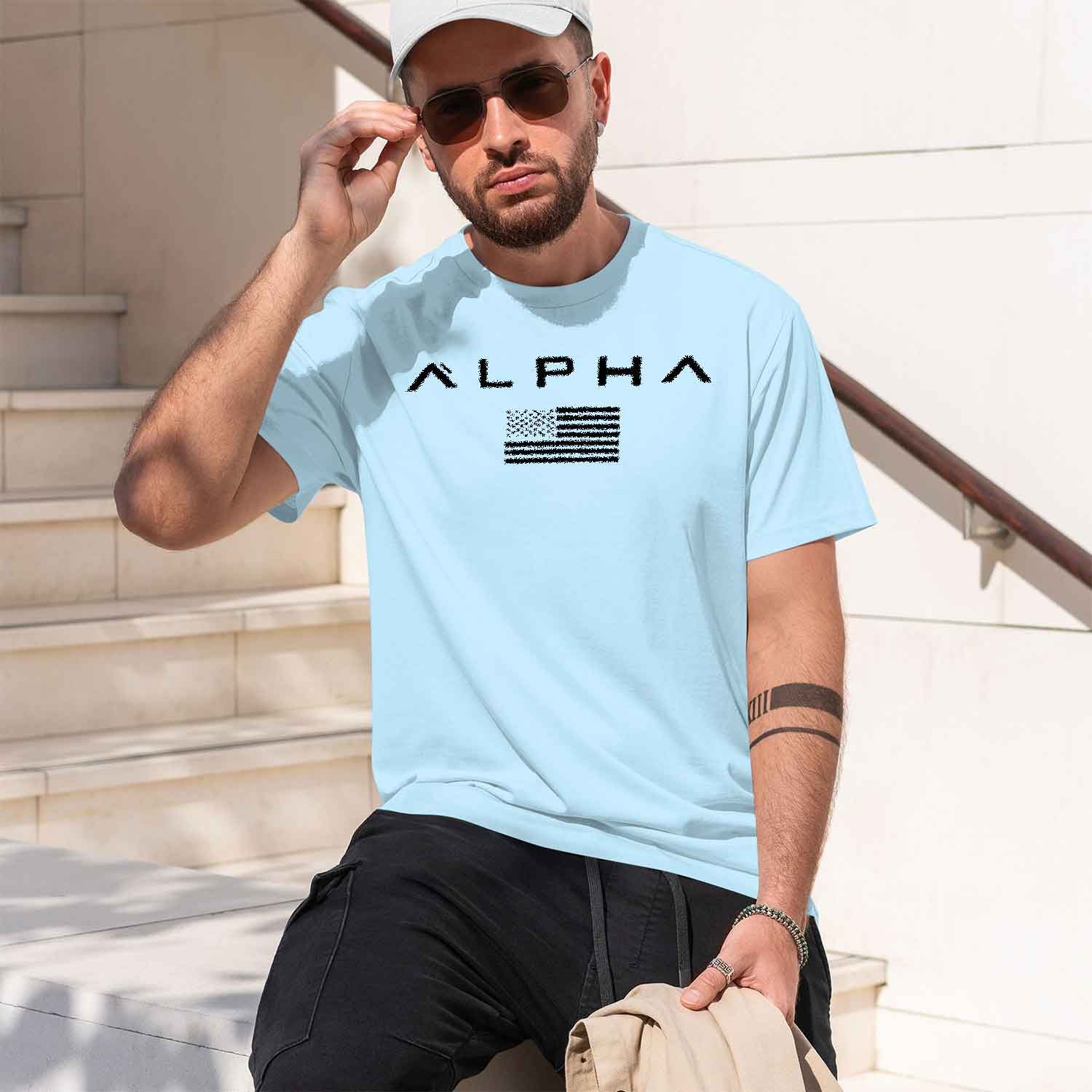 Men's Printed Round-ne Fitness - огляд і ціна Undershirt Crew Neck