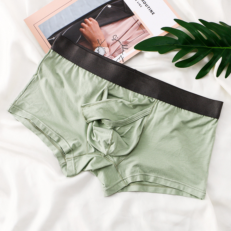 Men's Bamboo Fiber Boxer Brief - огляд і ціна Bamboo Fiber Trunk