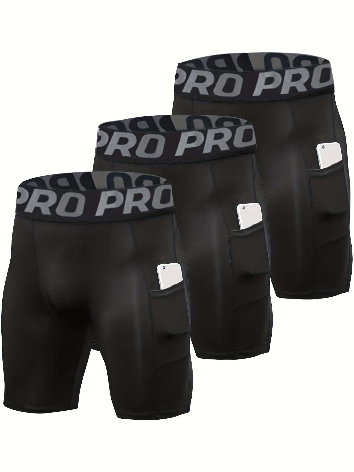 3 Pack Compression Shorts Men  - огляд і ціна Compression Shorts Athletes