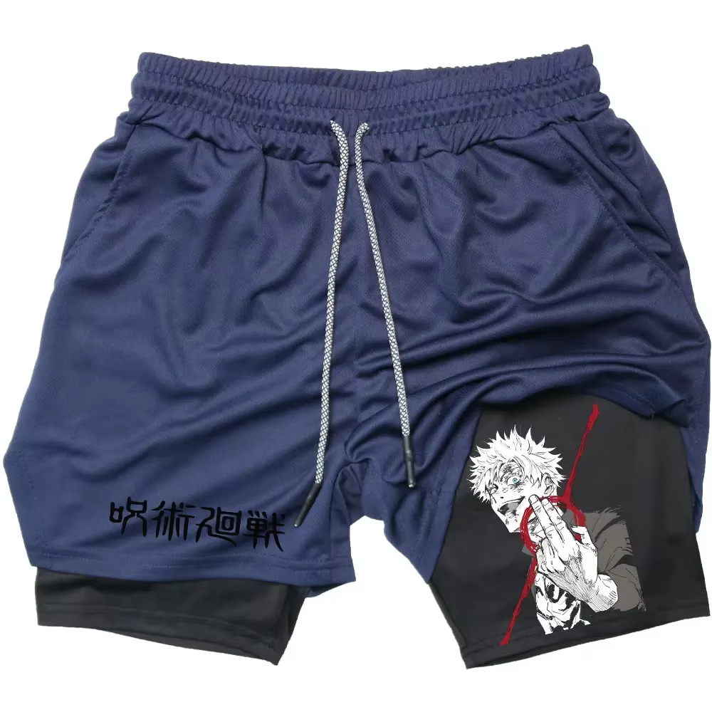 Anime Jujutsu Kaisen Gym Short - огляд і ціна Compression Shorts Athletes