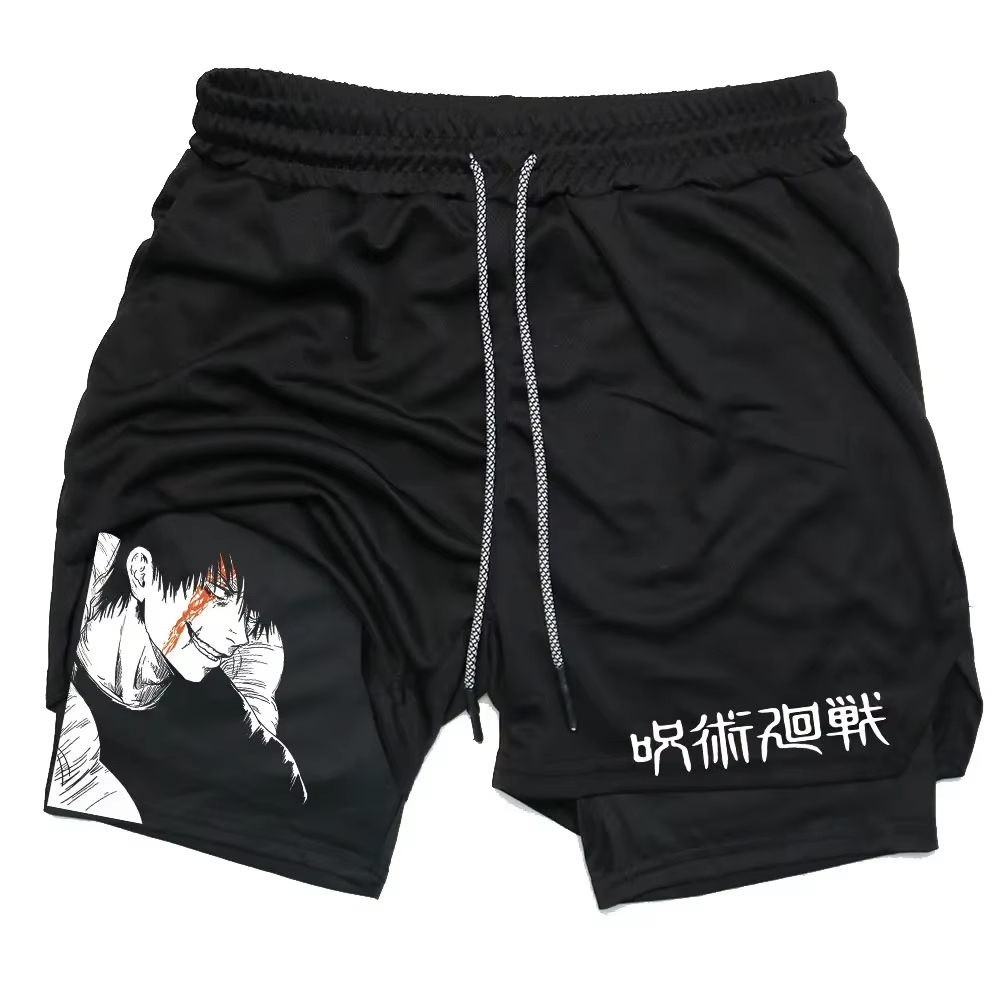 Anime Jujutsu Kaisen Gym Short - огляд і ціна Compression Shorts Athletes