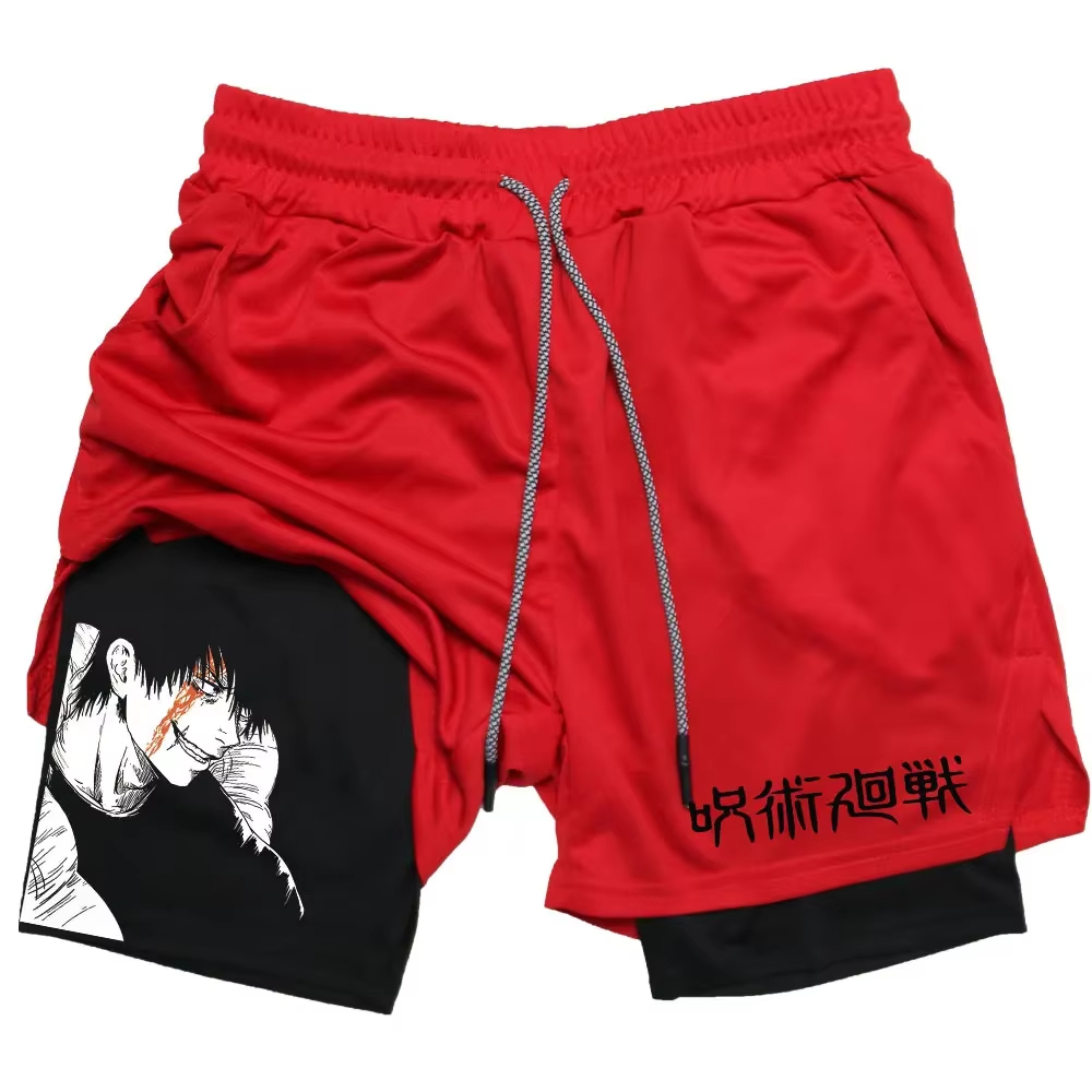 Anime Jujutsu Kaisen Gym Short - огляд і ціна Compression Shorts Athletes