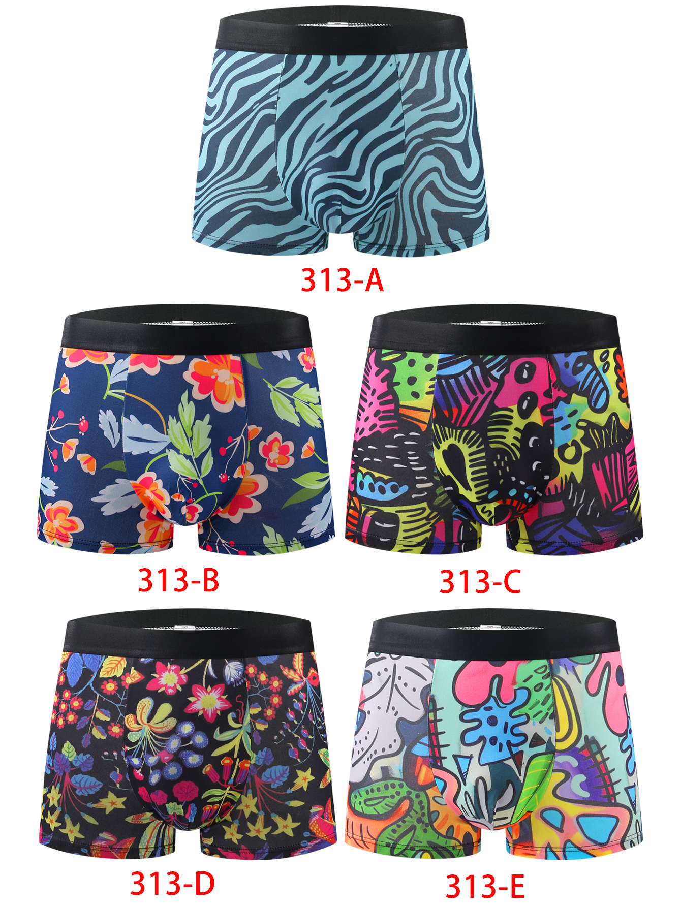 10-Pack Fashionable Men's Boxe - огляд і ціна Multi Pack Underwear