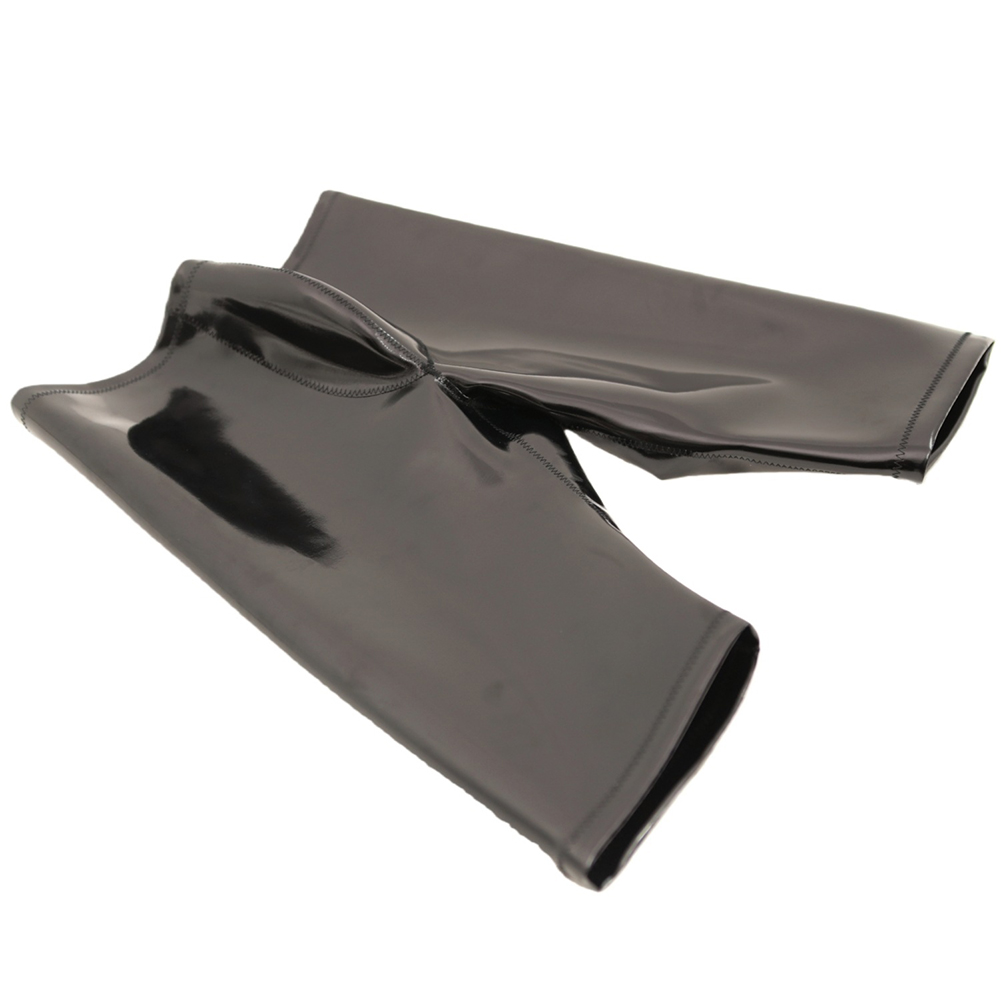 Men Cloth Latex Smooth Panties - огляд і ціна Long Leg Trunk Men