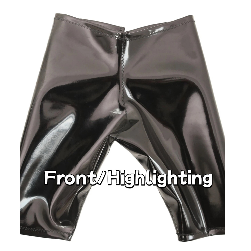 Men Cloth Latex Smooth Panties - огляд і ціна Long Leg Trunk Men