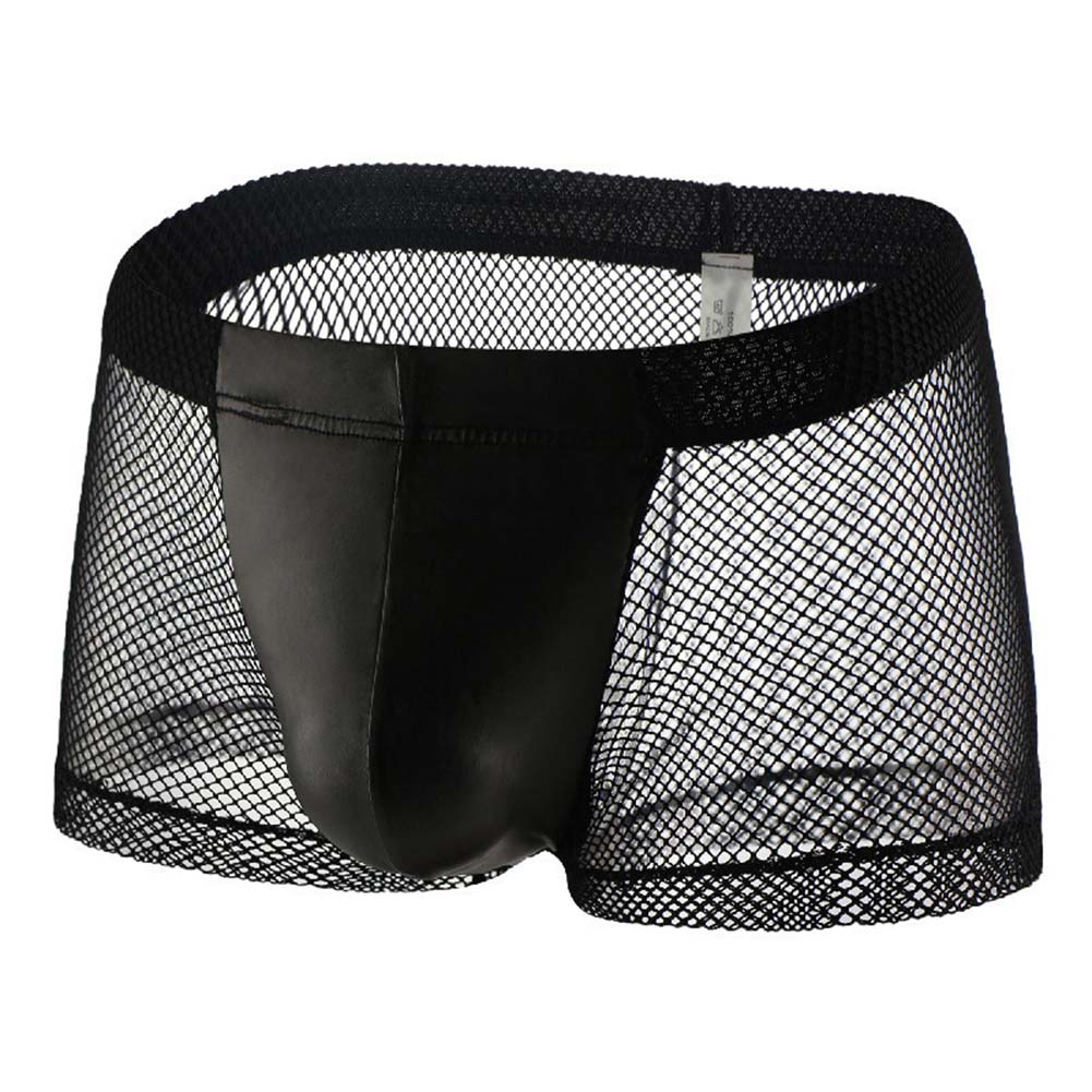 Men Mesh See Through Boxer Sho - огляд і ціна Pouch Boxer Pouch