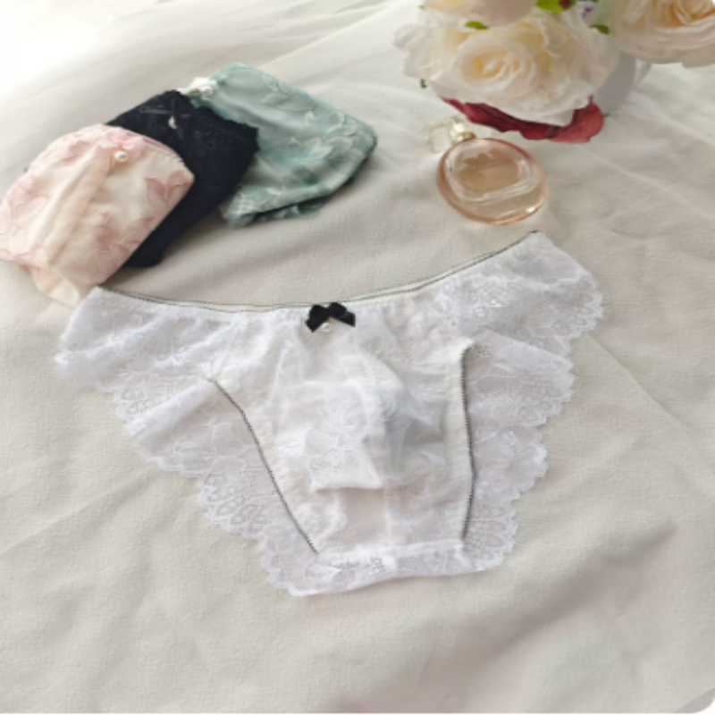 Underwear Man's Flower Lace He - огляд і ціна Boxer Brief Pack Cotton