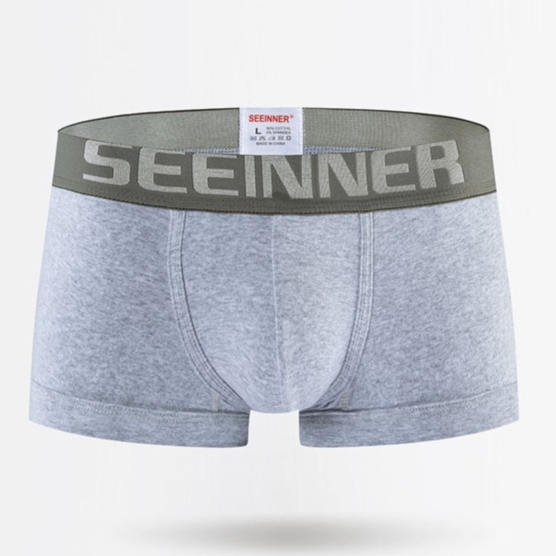 Seeinner Mens Boxer Shorts Cot - огляд і ціна Boxer Brief Pack Cotton